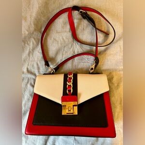 Chic Black and Red Women's Bag